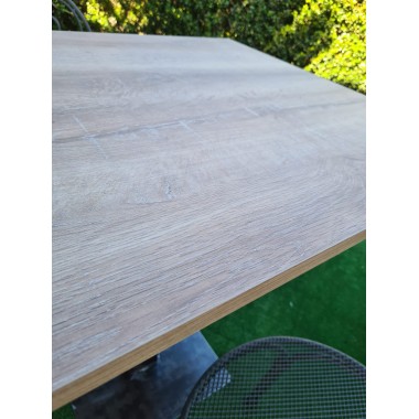 Tavolo legno nodato 70x70cm - Spessore 18mm