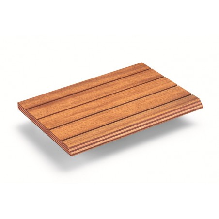 Comp.iroko scanalato 312x153cm - Sp.10mm 25/10 obbligo di sezionatura