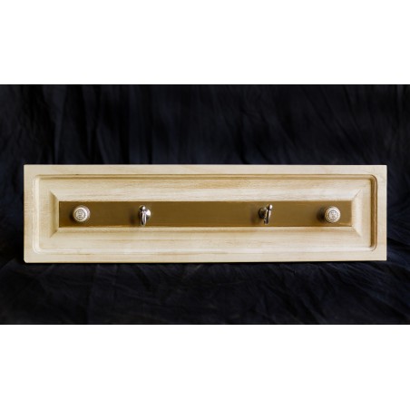 Appendiabito massello laccato effetto shabby