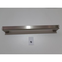 maniglia in zama finitura satinata cm 24 -  Ferramenta - Diroshop