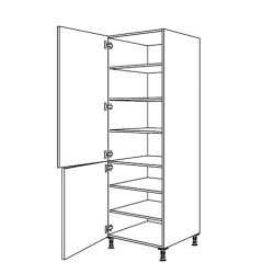 COLONNA DISPENSA IN NOBIL. BIAN.H 132 X L 60 X 56 -  CREA LA TUA CUCINA - Diroshop