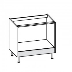 BASE FORNO IN NOBILITATO BIANCO H 72 X L 60 X P 56 -  CREA LA TUA CUCINA - Diroshop