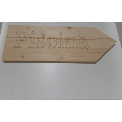 Freccia in lamellare abete 18 mm 40 x 15 -  Accessori|Accessori Brico - Diroshop