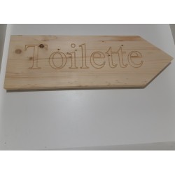 Freccia in lamellare abete 18 mm 40 x 15 -  Accessori|Accessori Brico - Diroshop