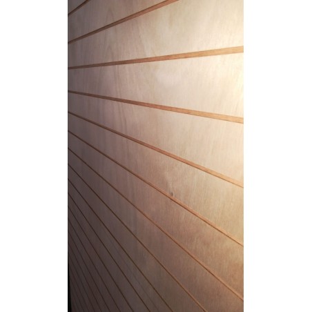 Compensato okumè scanalato 100x153cm - Spessore 12 mm