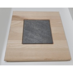 tagliere in legno con porcellana centrale -  Acccessori per la casa|Accessori - Diroshop