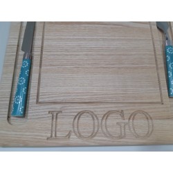 TAGLIERE PERSONALIZZATO IN LEGNO MASSELLO DI FRASSINO  30 X 35 CM -  Accessori|Idee regalo - Diroshop